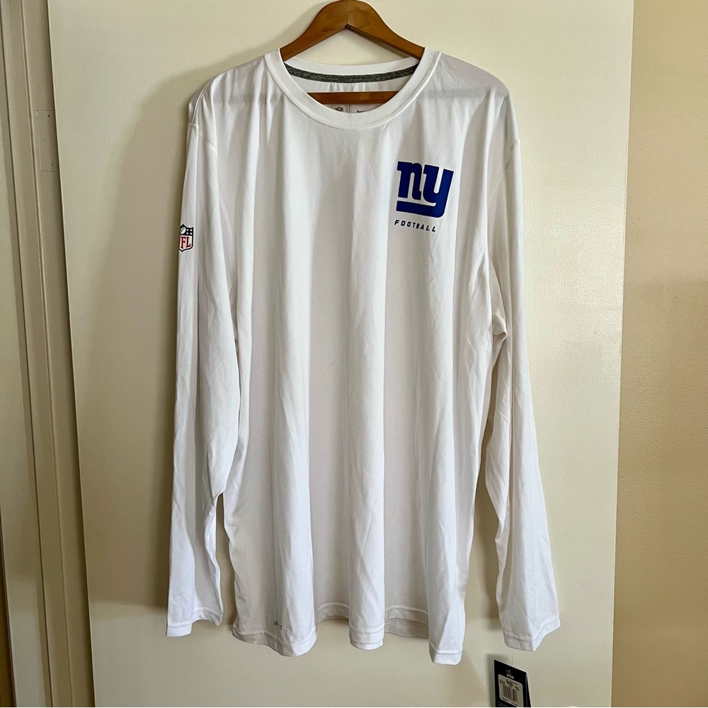Nike DriFit New York Giants Long-sleeve Top